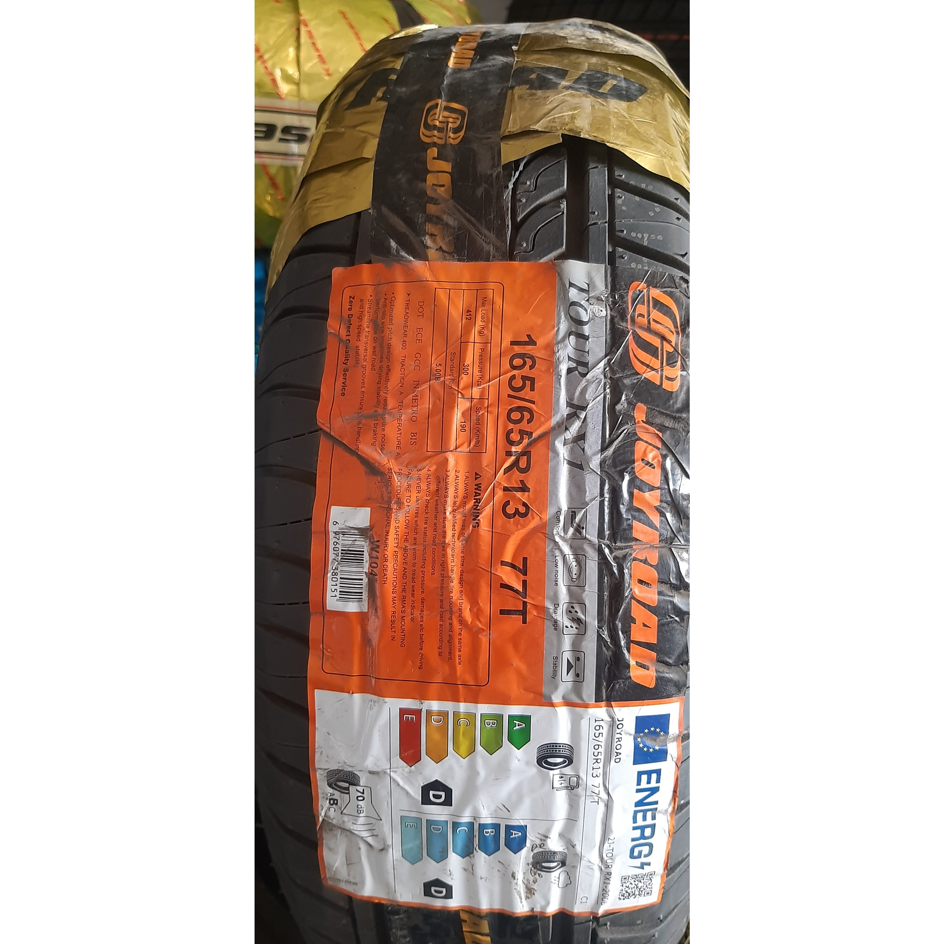 لاستیک جویرود چین سایز165/65/13 تاریخ2026